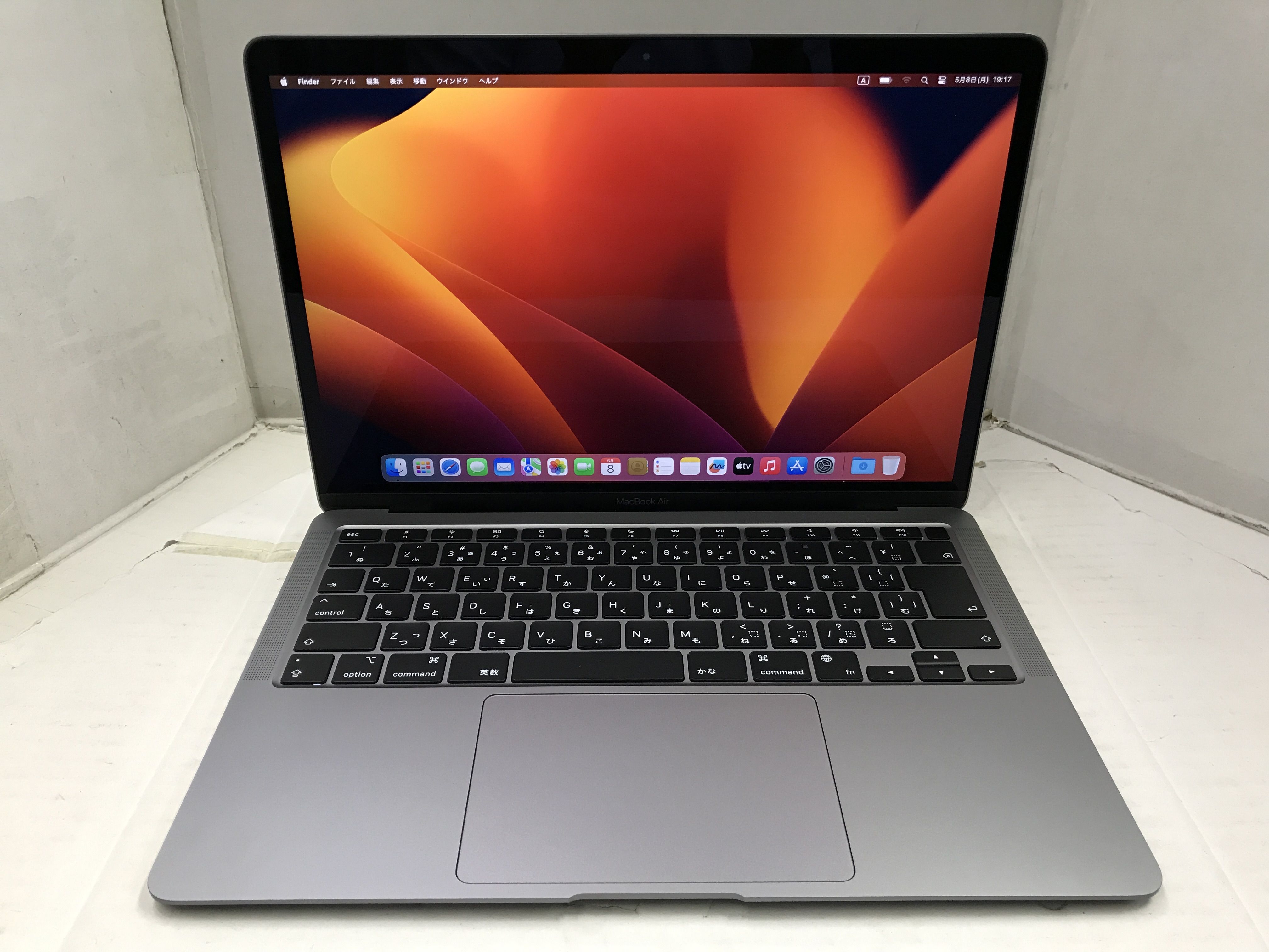 Apple MacBookAir 2020 スペースグレイ M1モデル (CPU：Apple M1