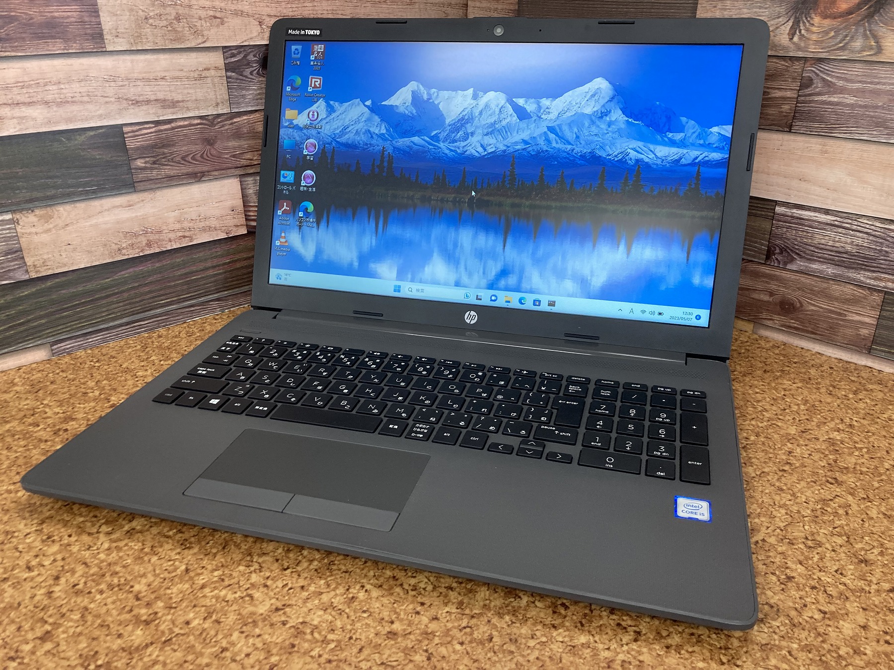 【Windows11】【新入荷】【スタイリッシュ】 HP 250 G7 第8世代 Core i5 8265U/1.60GHz 64GB 新品SSD2TB スーパーマルチ 64bit WPSOffice 15.6インチ HD カメラ テンキー 無線LAN パソコン ノートパソコン PC Notebook