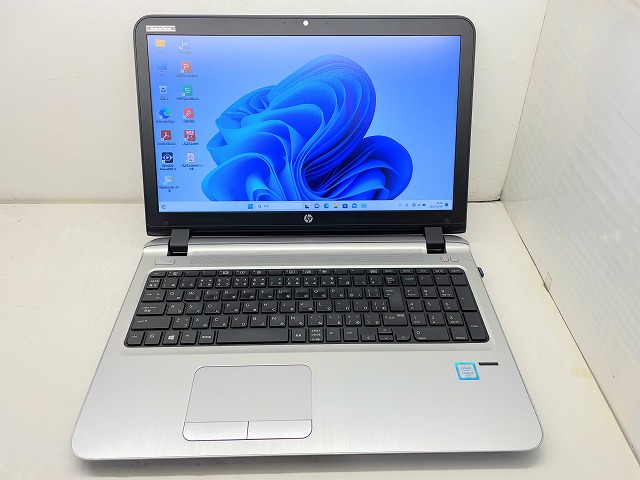 HP ProBook 450 G3 CPU：Core i3-6100U 2.3GHz / メモリ：8GB / SSD