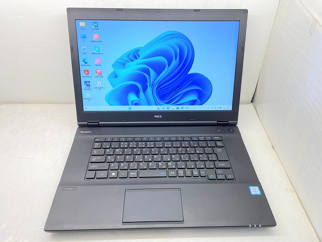 NEC VersaPro VK23TX-R CPU：Core i5 6200U 2.3GHz / メモリ：8GB