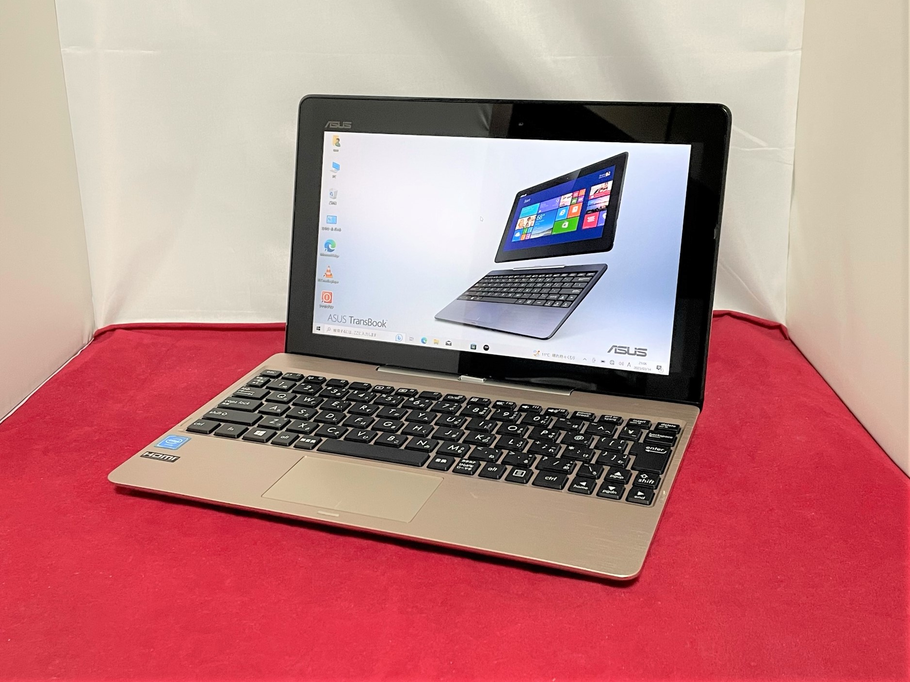 ASUS TransBook T100TAM-32E5H Windows10 Home 64bit(内蔵リカバリ