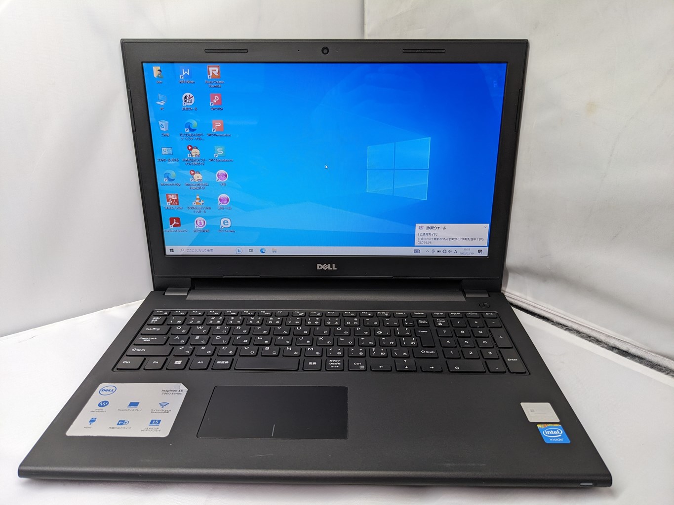 ノートpc DELL Inspiron 15-3542 4GB 無線 Win10