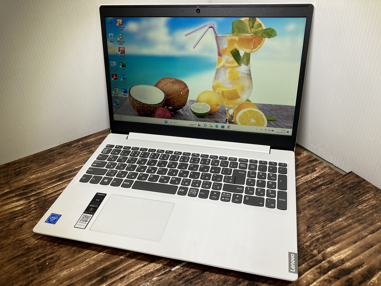 〈訳あり〉Lenovo ideapad L350 ホワイト ノートパソコン4GB