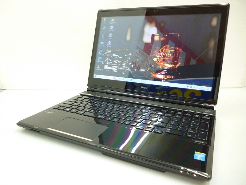 NEC LaVie LL750/R CPU:Core i7-4700MQ 2.4GHz/メモリ:8GB/SSD:240GB