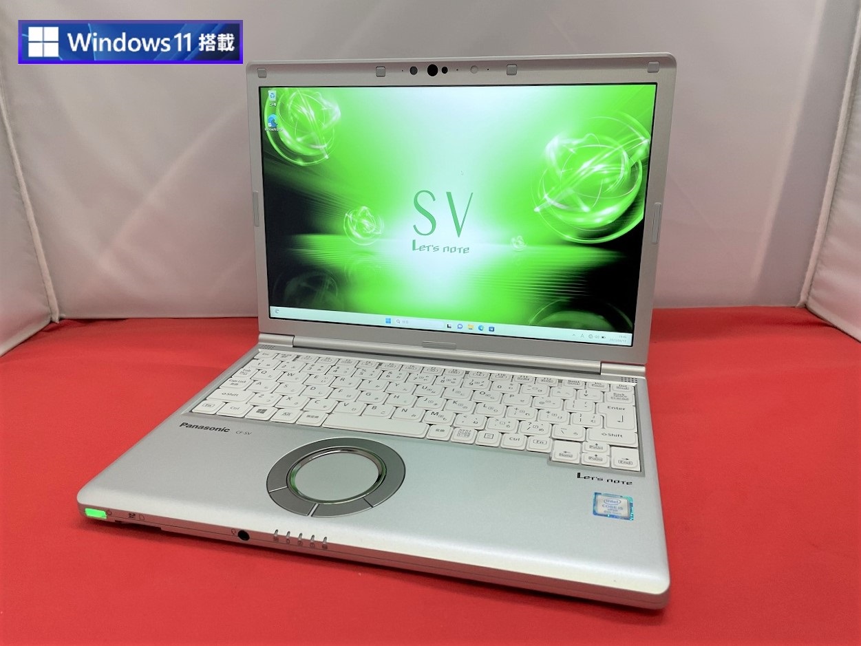 Panasonic Let'sNote CF-SV7RDCVS（Windows11搭載モデル） Windows11