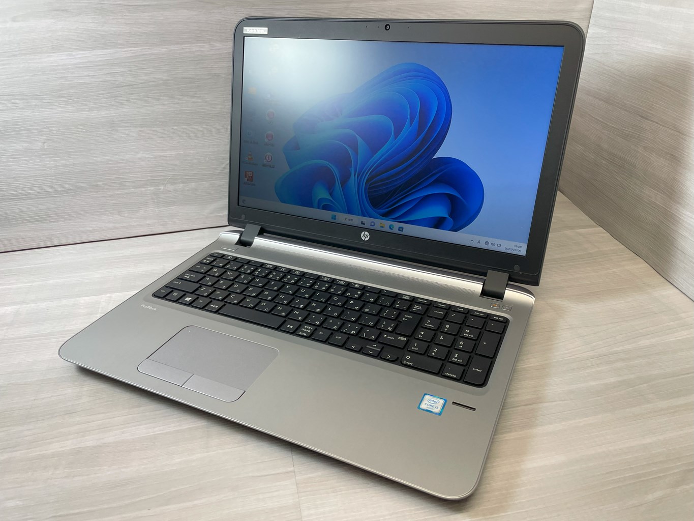 HP ProBook 450G3(CPU： Core i3 6100U 2.3GHz/メモリ：4GB/SSD：240GB