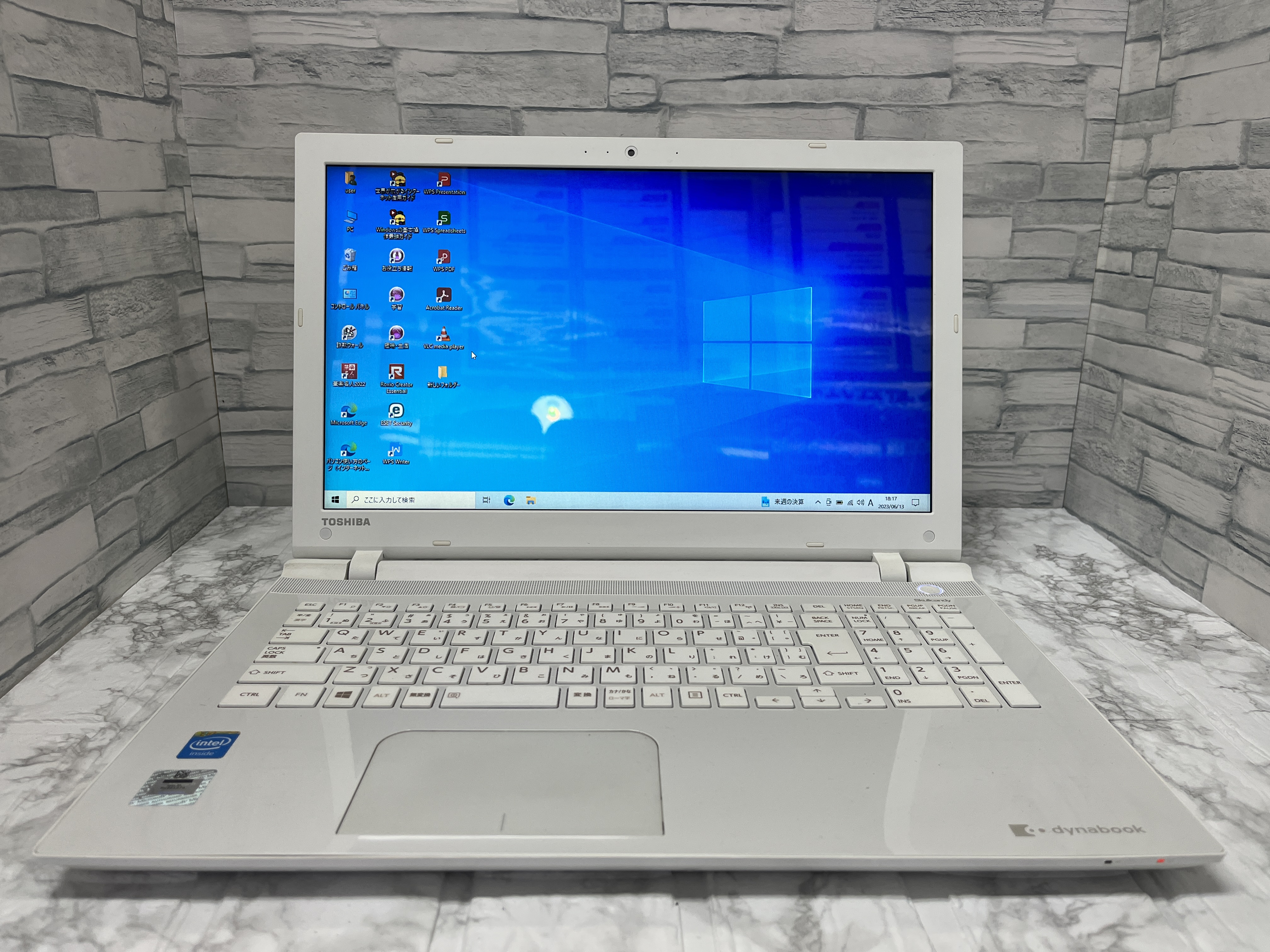 東芝 dynabook T552/36GW Windows10 Home 64bit(内蔵リカバリ) / WPS