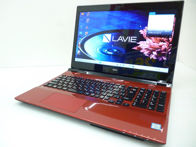 NEC LAVIE NS350/E CPU:Core i3-6100U 2.3GHz/メモリ:8GB/SSD:240GB ...