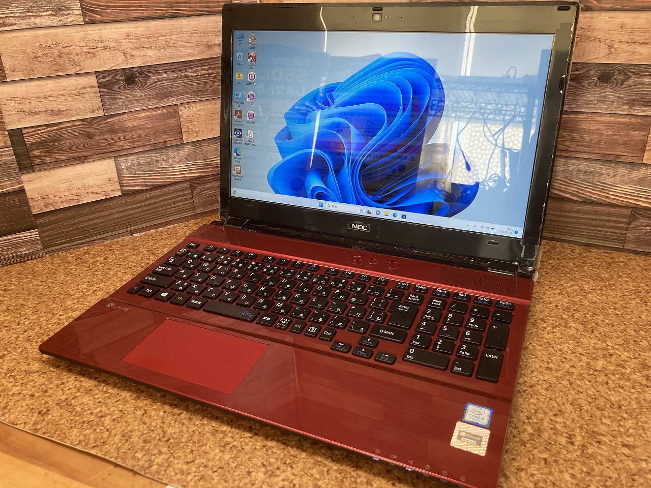 2017年製NEC Lavie NS350 第7世代Corei3-