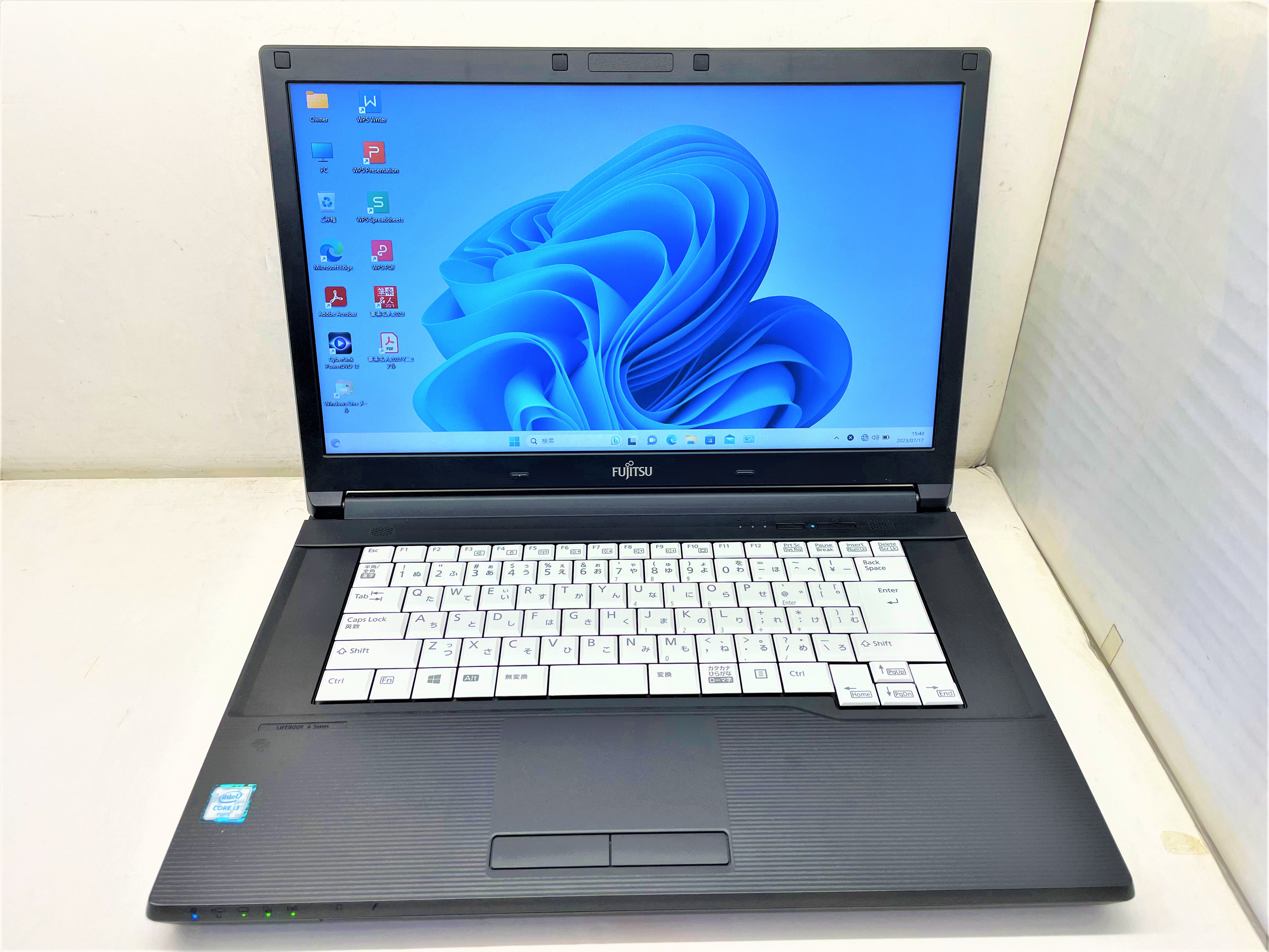 Fujitsu lifebook ノートパソコンMicrosoftOffice