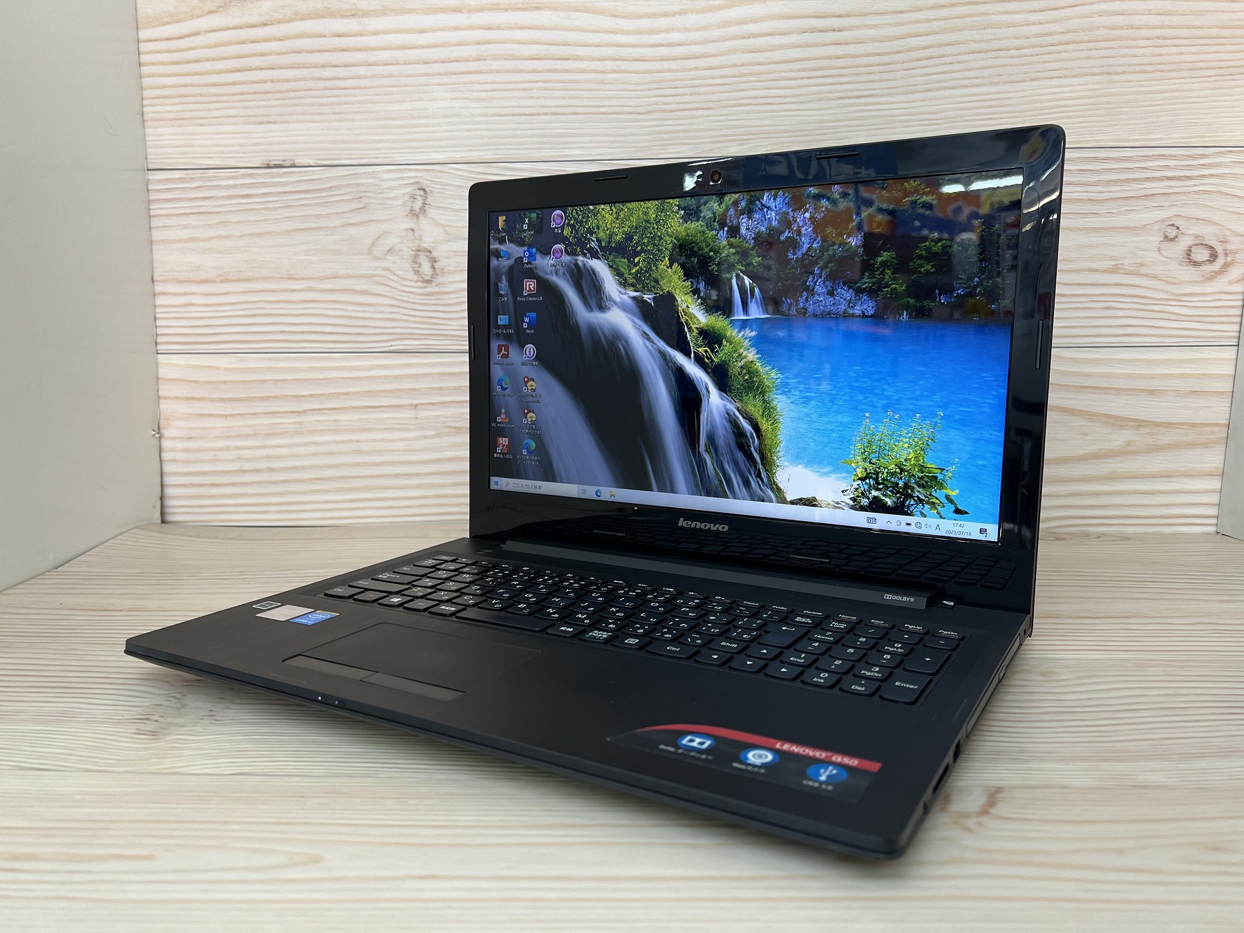 Lenovo G50-80 CPU：Core i3 5005U 2GHz / メモリ：8GB / SSD 256GB