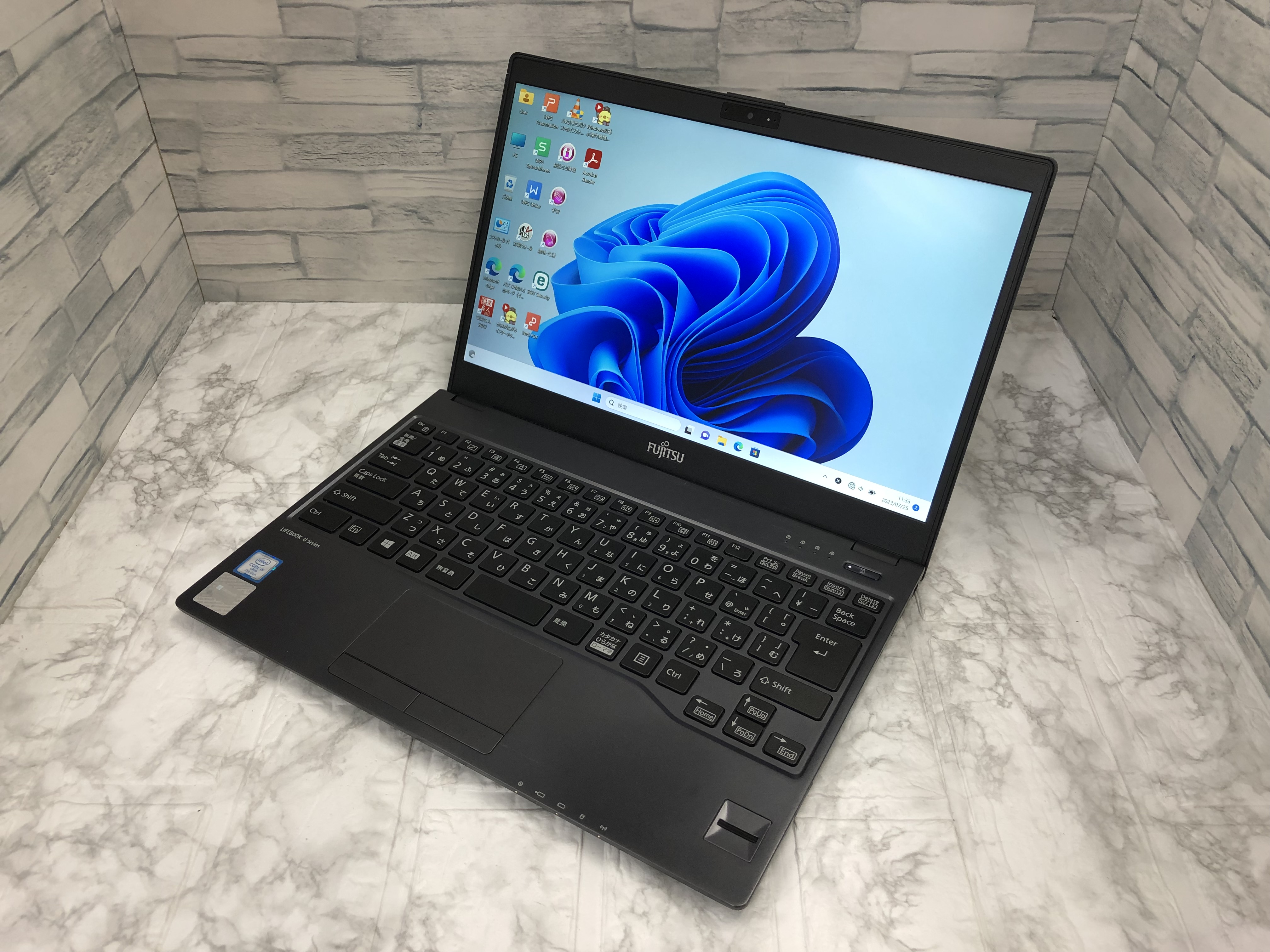 SSD ノートPC 富士通 U937/P 8G 無線 カメラ Windows11-