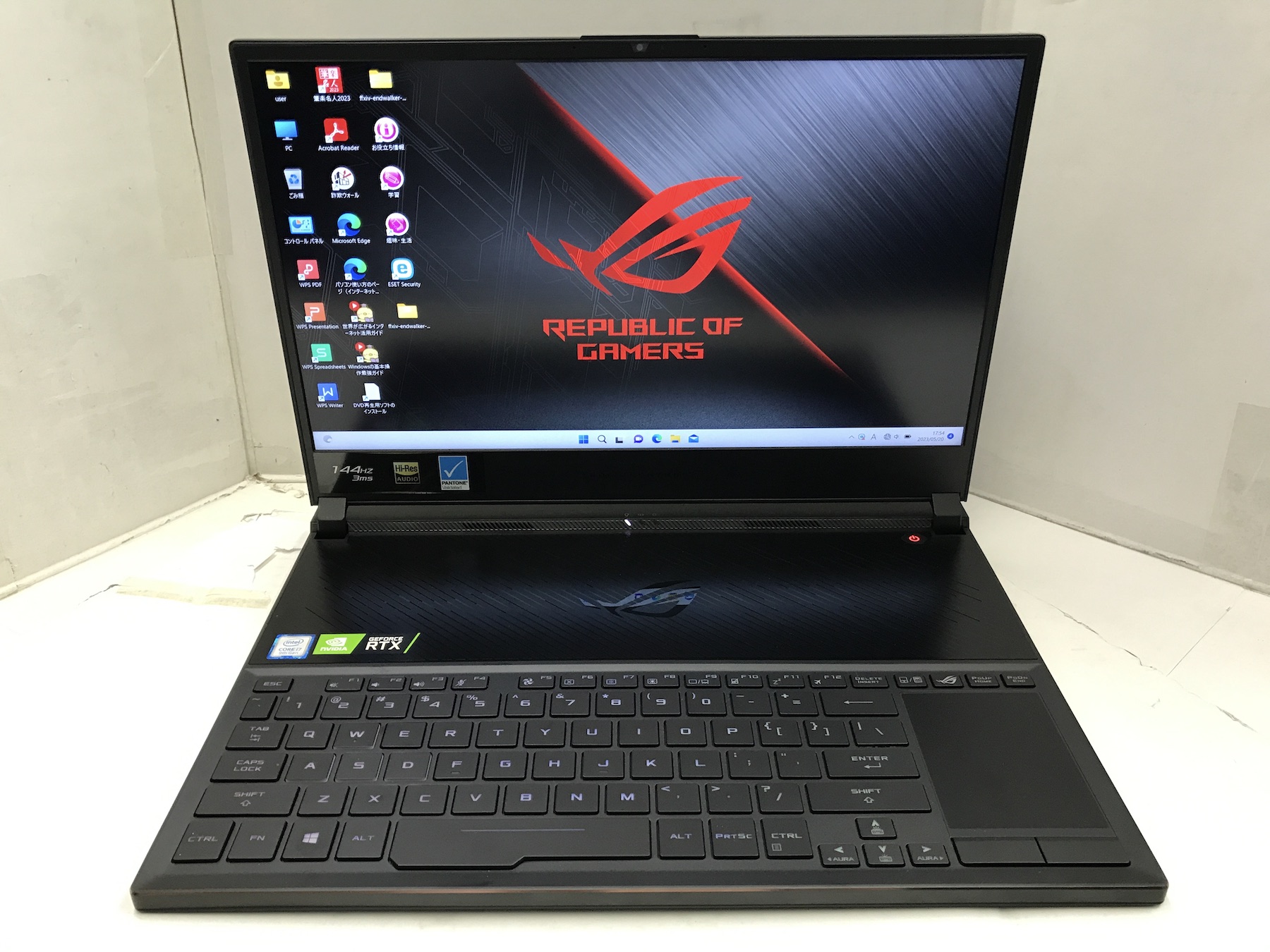 ASUS ROG Zephyrus S GX531GW ☆高性能 RTX2070搭載 (CPU：Corei7
