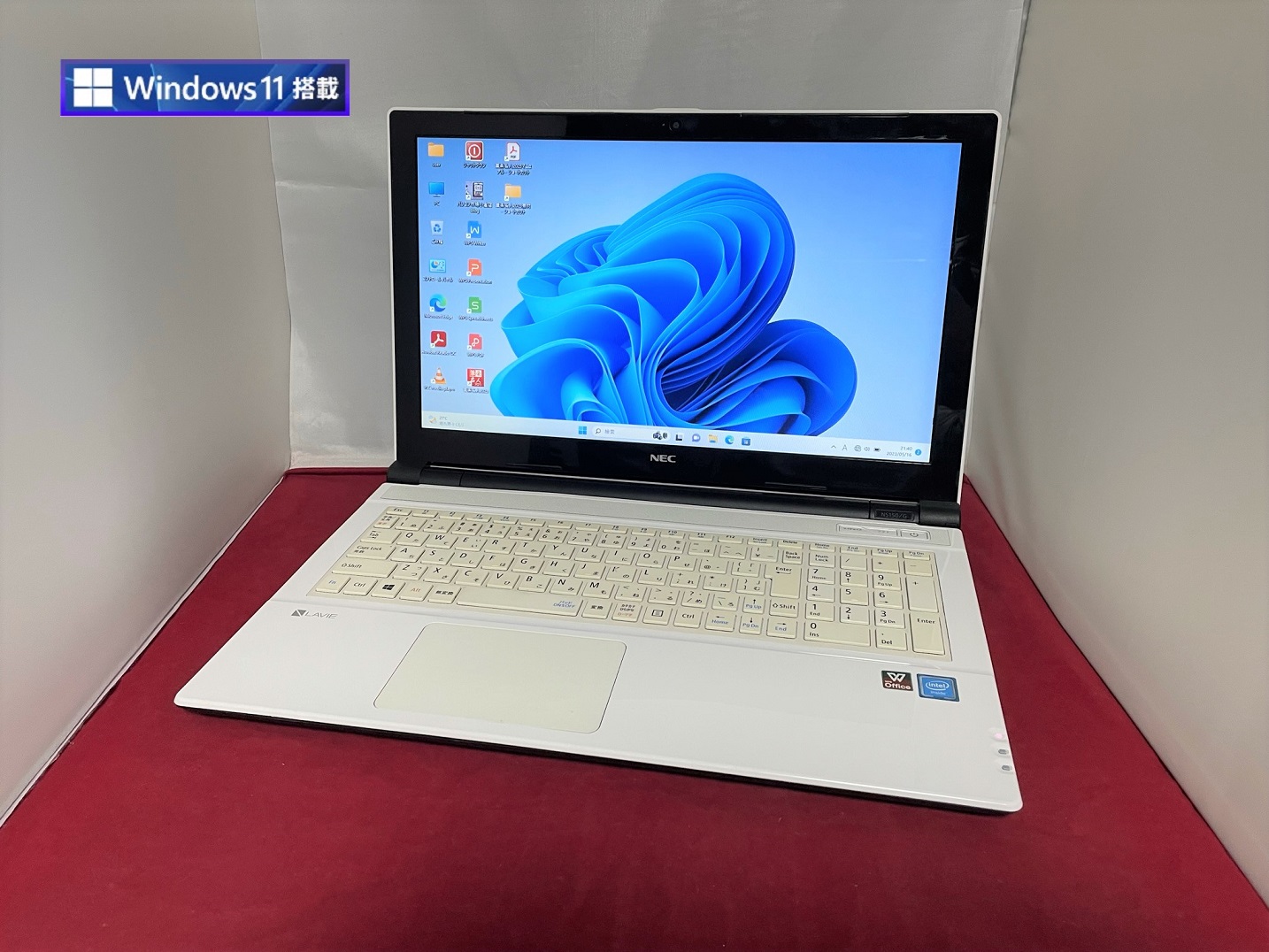 NEC LAVIE PC-NS150GAW Windows10 Home 64bit(内蔵リカバリ) / WPS ...