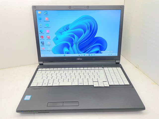 富士通 LIFEBOOK A577/RX CPU：Core i3-7100U 2.4GHz / メモリ：8GB ...