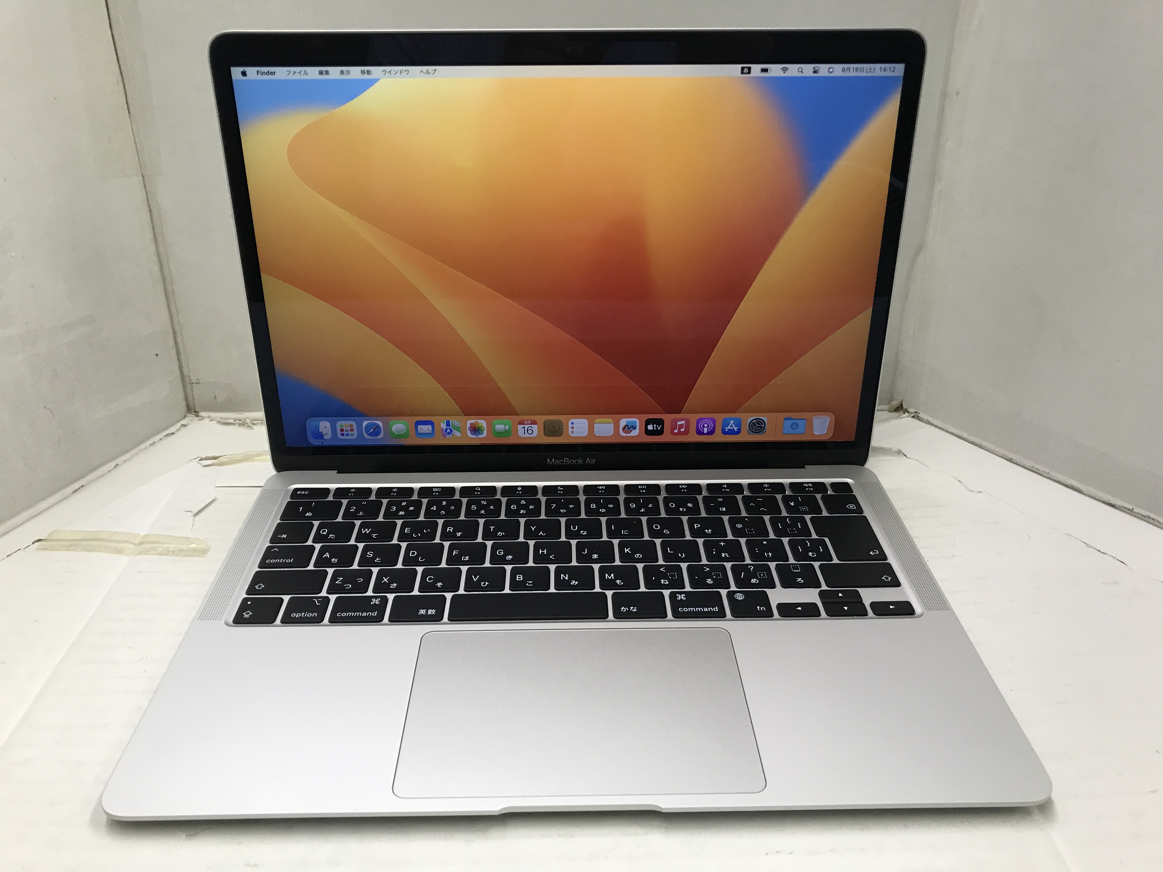 Apple MacBookAir 2020 シルバー M1モデル (CPU：Apple M1 /メモリ ...