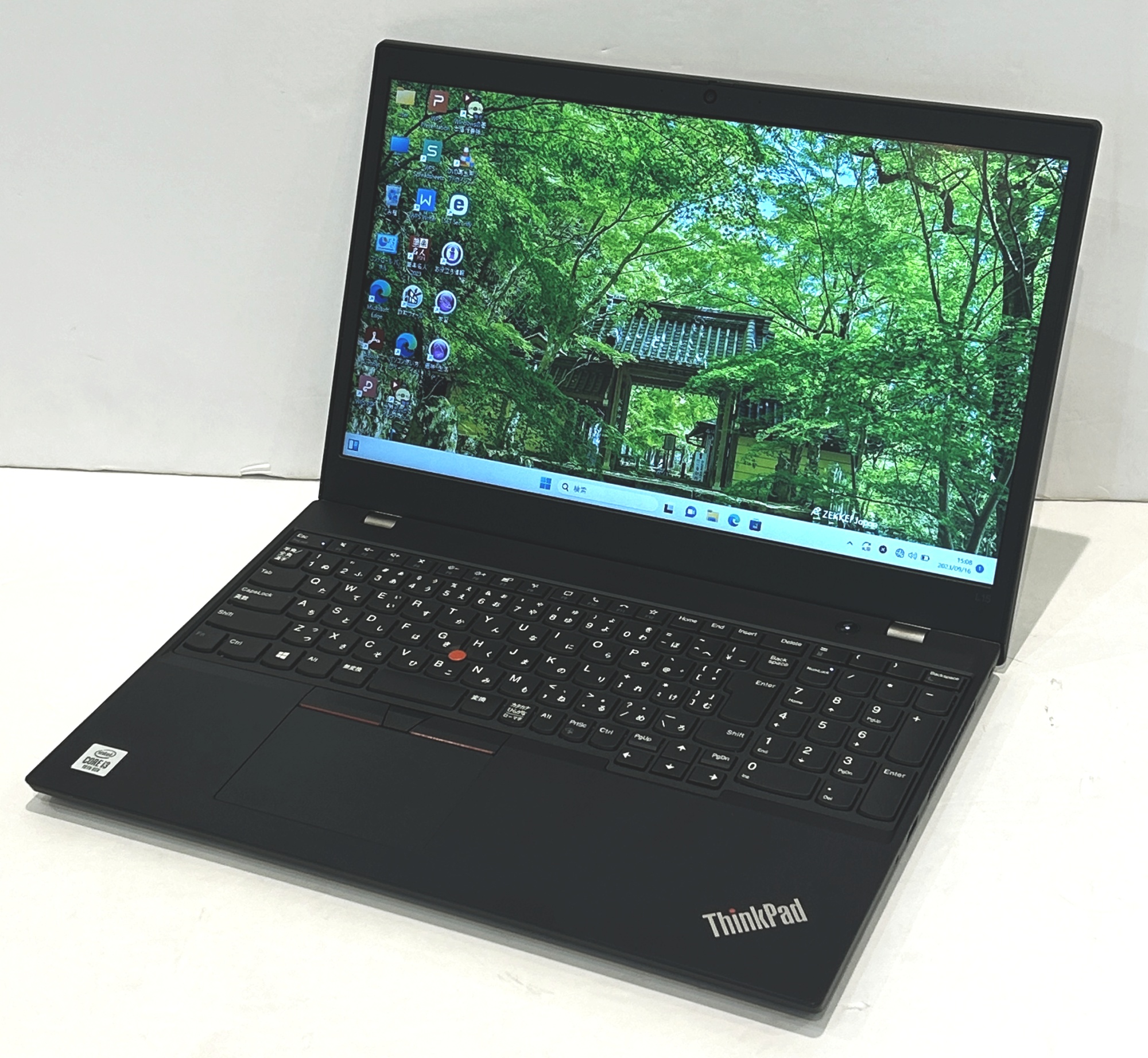 lenovo ThinkPad L15 Gen1【 Windows11 WEBカメラ Bluetooth テンキー ...