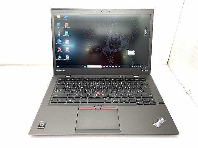 Lenovo ThinkPad X1 Carbon CPU：Core i5-5200U 2.2GHz / メモリ：8GB