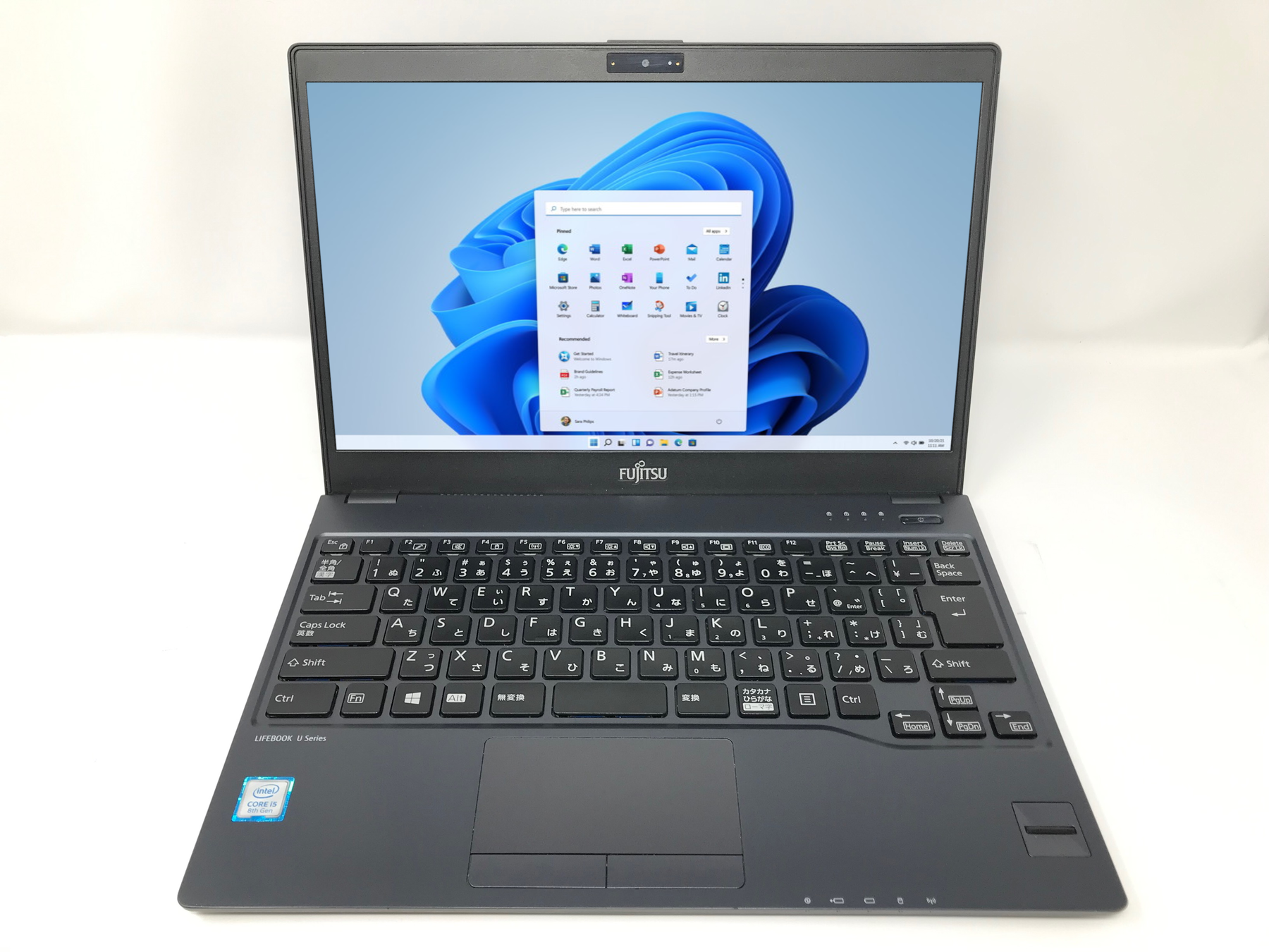 【軽量ノート799g】 FUJITSU LIFEBOOK U938 第8世代 Core i5 8250U 12GB SSD240GB 無線LAN フルHD Windows10 Windows11無償アップグレード対応 64bit WPS Office 13.3インチ パソコン ノートパソコン Notebook