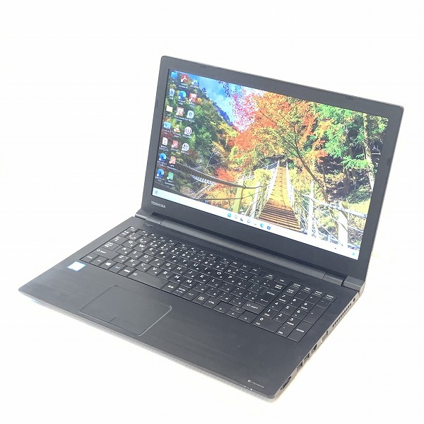 ノートpc 東芝 B65/H 無線 8G Bluetooth カメラ Win11