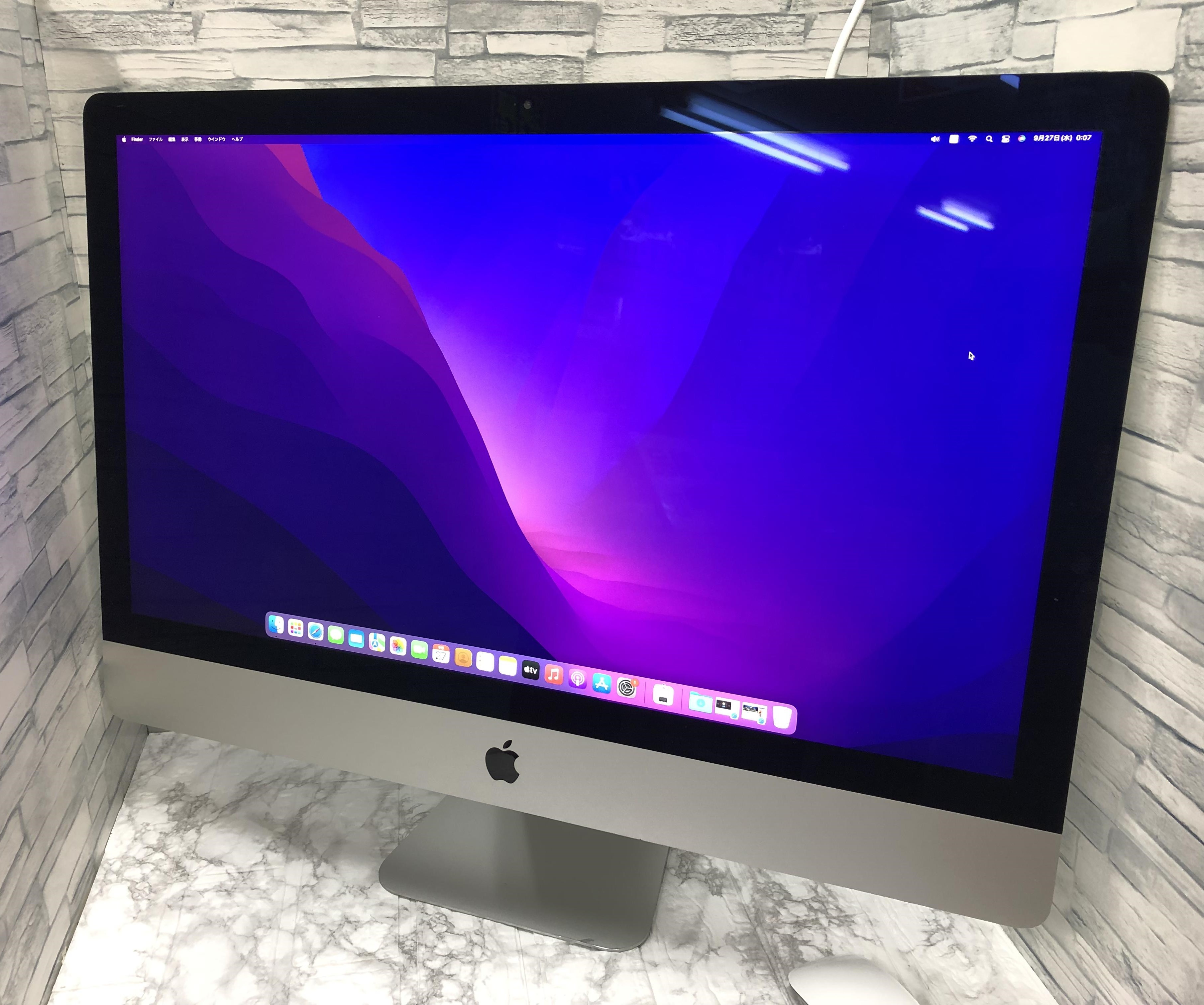 iMac late 2015 / Retinaディスプレイ27インチ