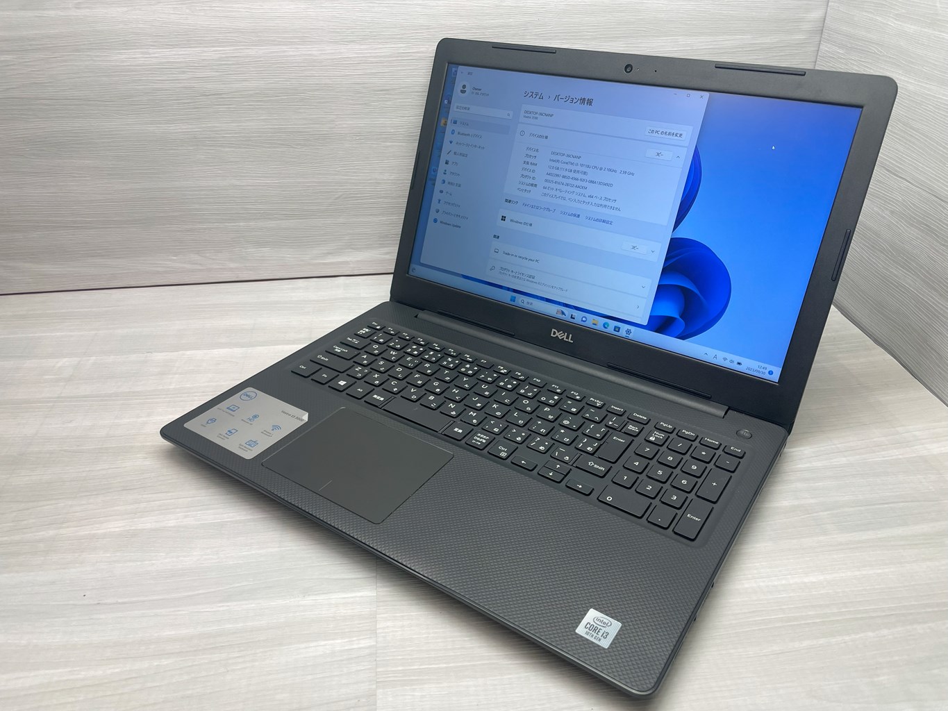 DELL Vostro 15 3590 第10世代Core i5 Windows10 Home 64bi / WPS