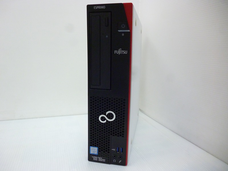 富士通 ESPRIMO D587/S CPU:Core i3-6100 3.7GHz/メモリ:8GB/SSD:240GB