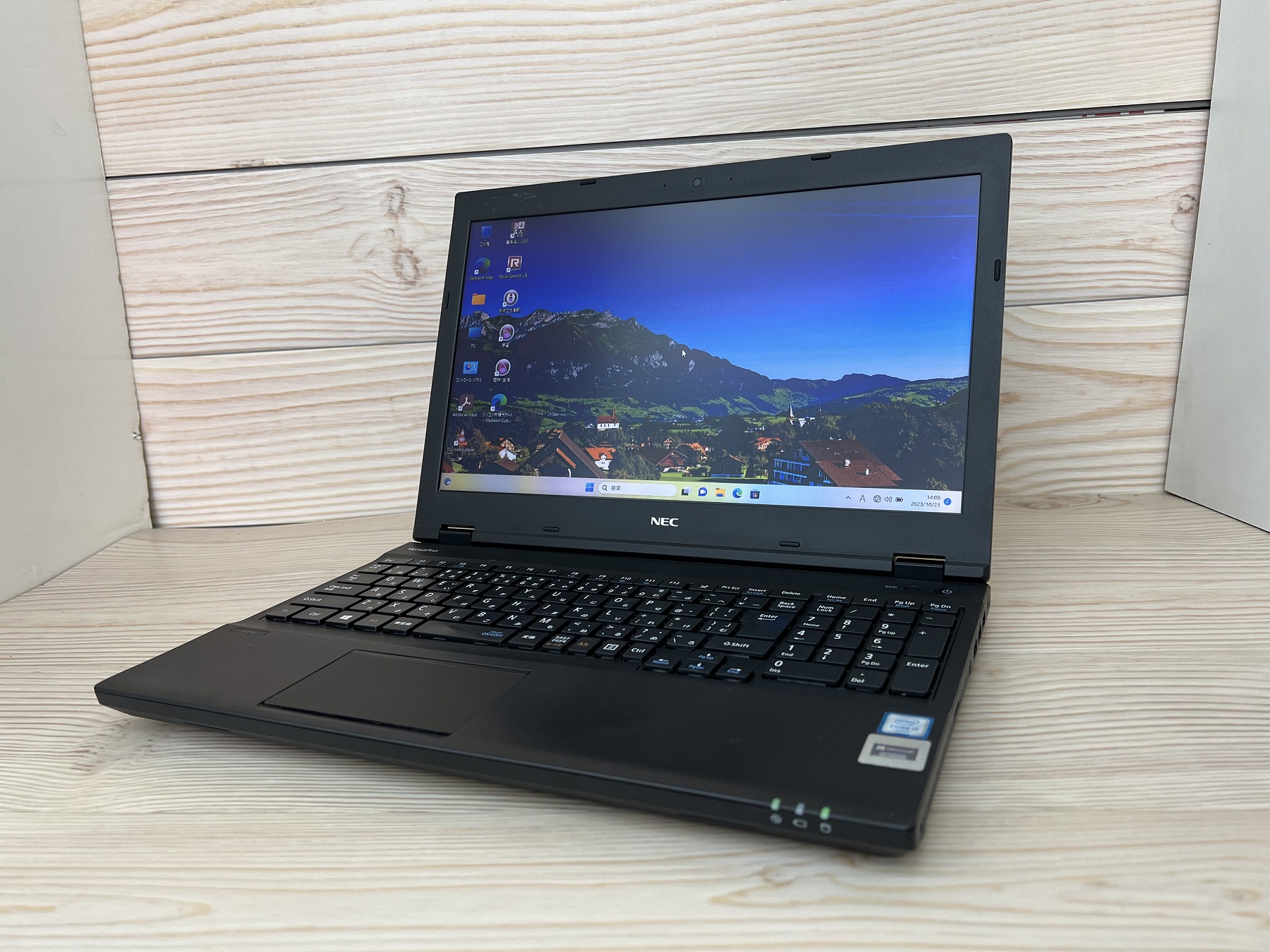 高速起動 新品SSD240GB NECノートPC i5 8GB Office込