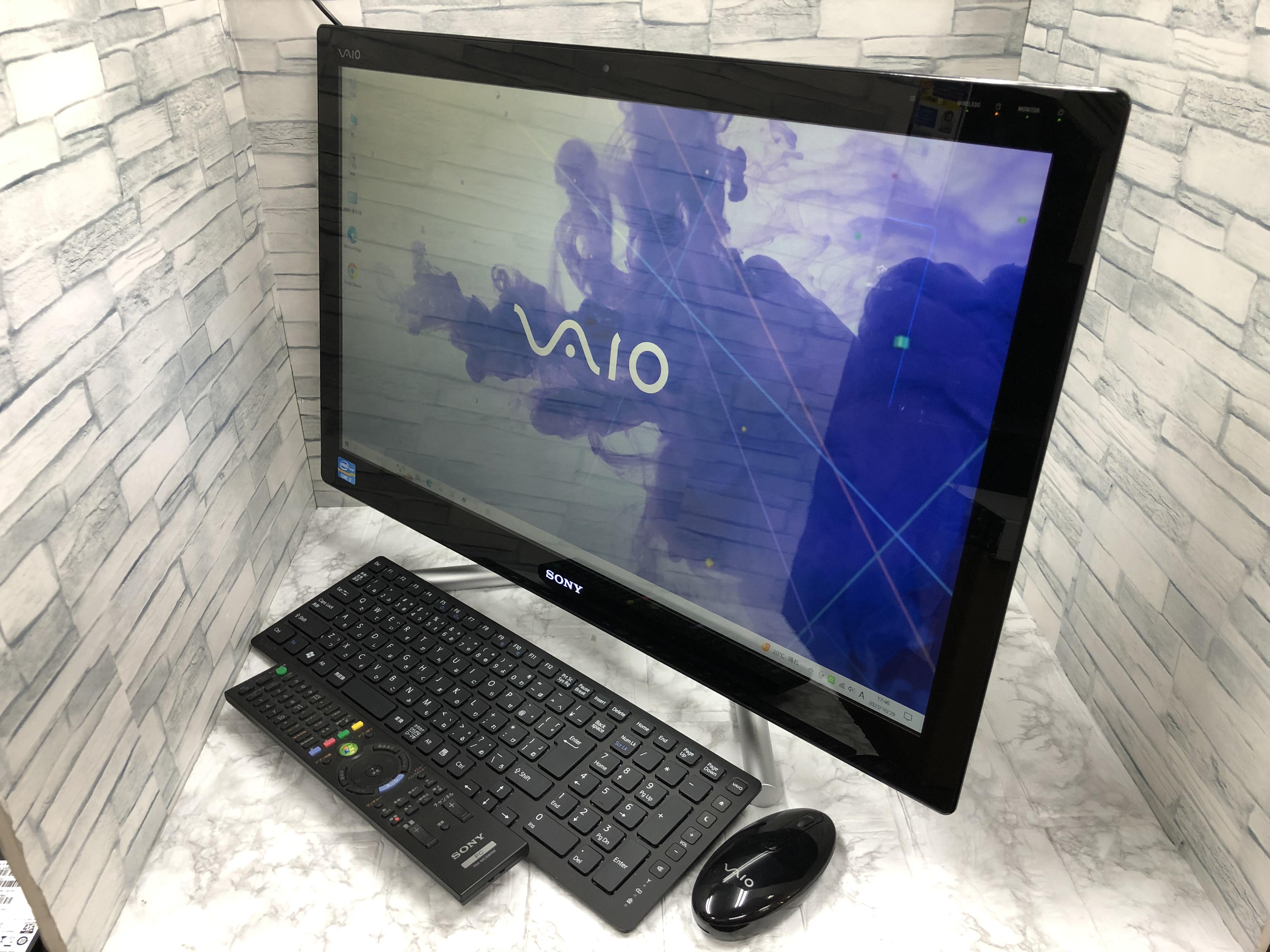 SDMSカードスロットSONY VAIO 一体型デスクトップパソコン　Core i5 デスクトップPC