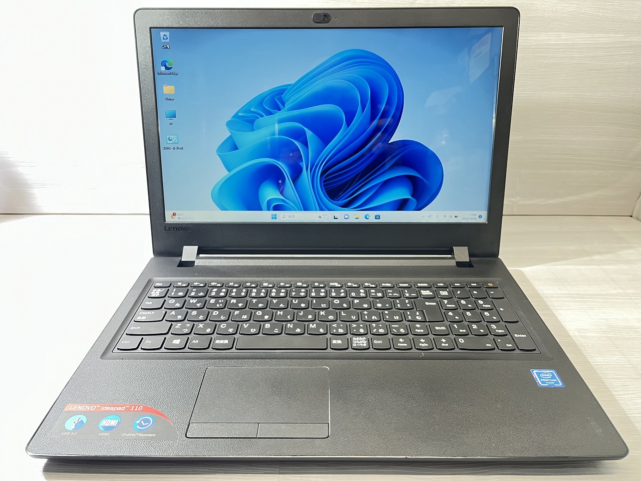 Lenovo ideapad 110-15ISK Office2021搭載 CPU:Intel Pentium 4405U