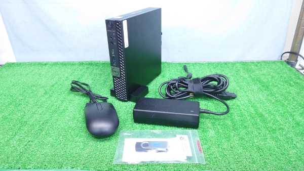 DELL Optiplex 7060 Micro CPU：Core i3-8100T 3.10GHz / メモリ：4GB