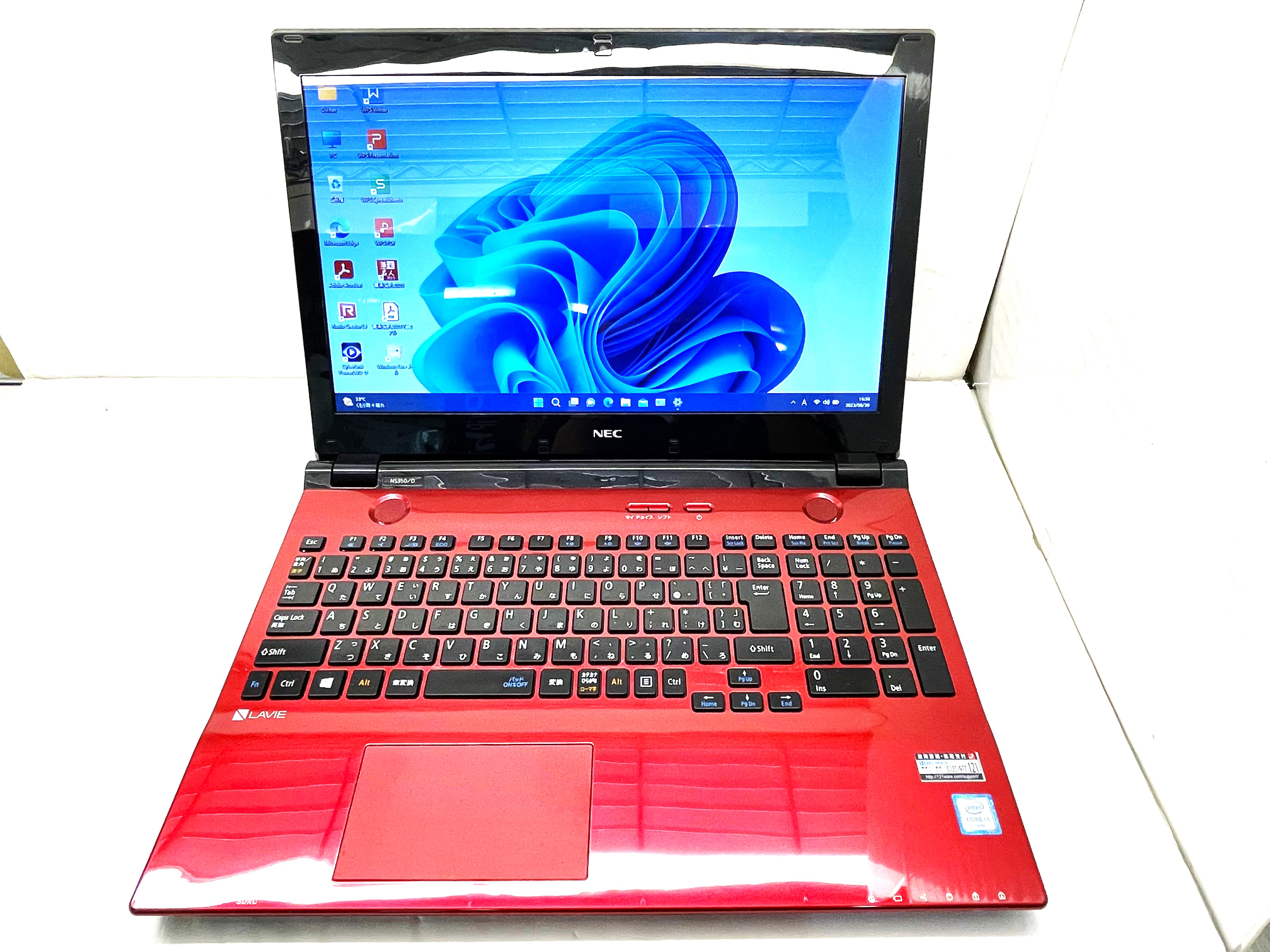 NEC Lavie NS350/D CPU：Core i3-6100U 2.3GHz / メモリ：8GB / SSD ...