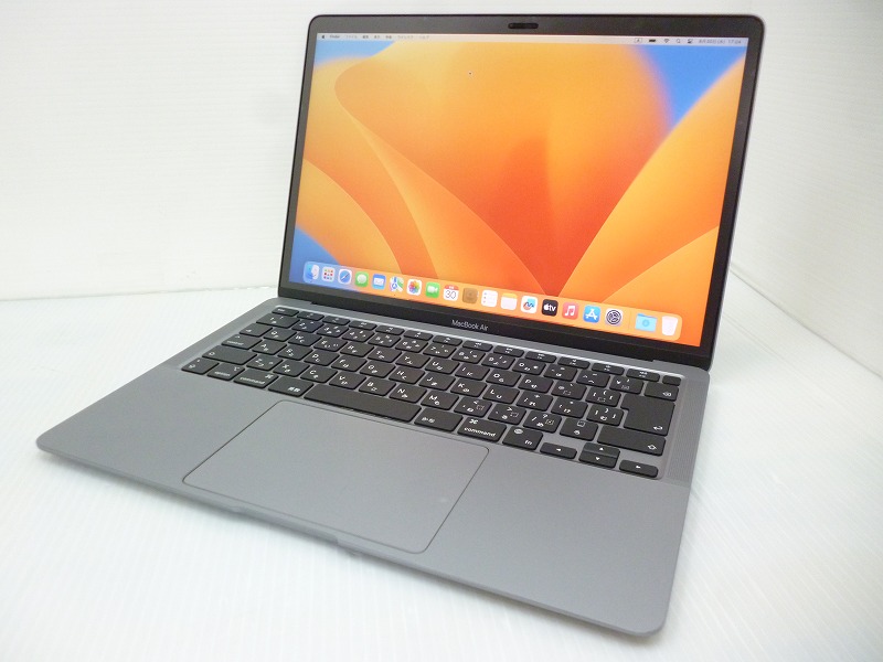 Apple MacBook Air A2337 CPU:Apple M1チップ/メモリ:8GB/SSD:256GB ...