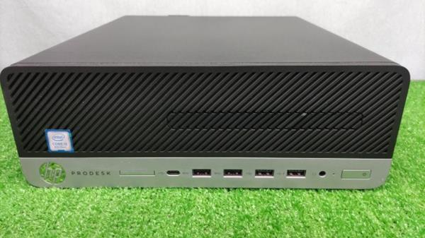 HP ProDesk 600 G4 SFF CPU：Core i3-8100 3.6GHz / メモリ：4GB / HDD