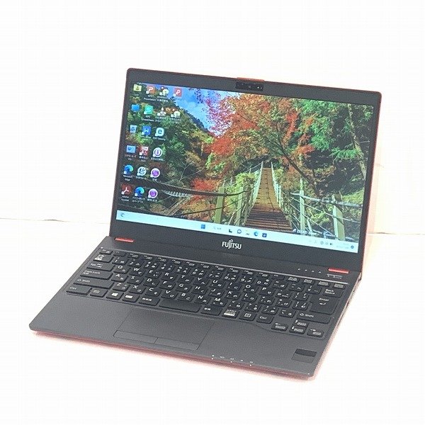 富士通 FUTRO MU937 レッドカラー【 2018年式 Windows11 フル