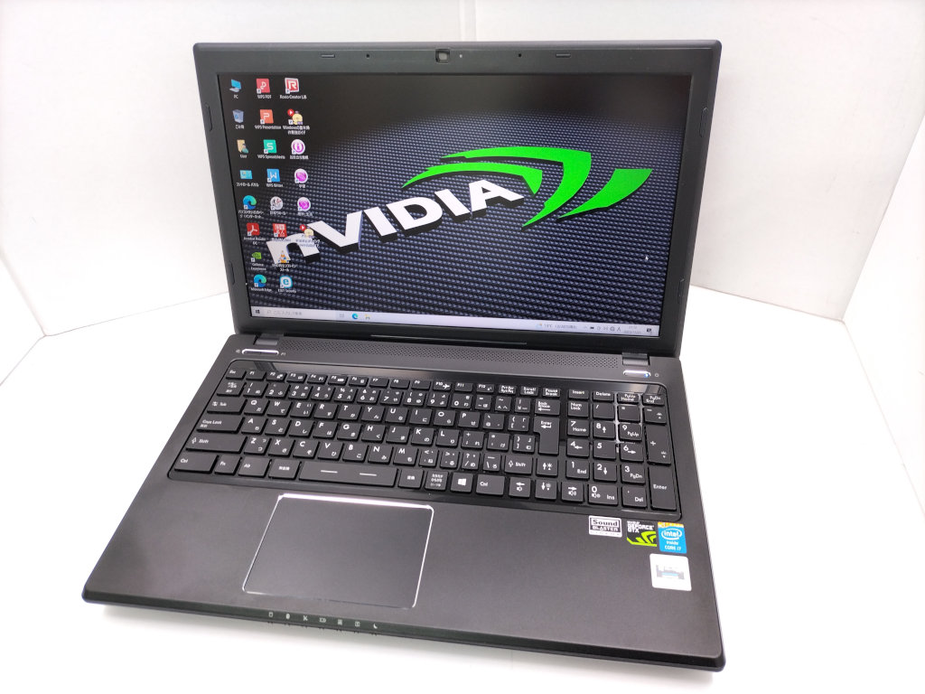 DOSPARA GALLERIA QF860HE CPU：Core i7 4700MQ 2.4GHz/メモリ：8GB