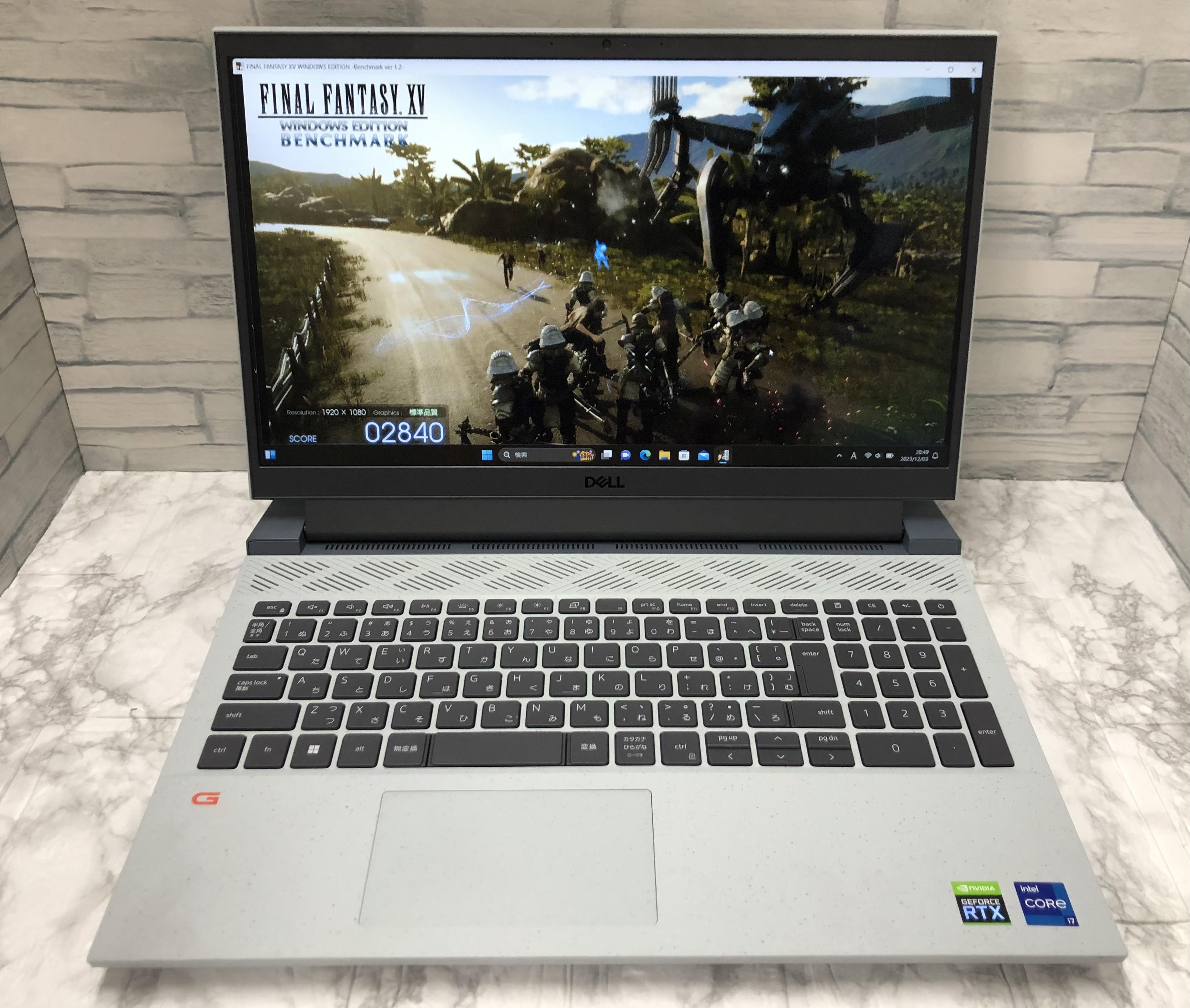 DELL G15-5511 ☆第11世代Core i7＋GeForce RTX3050グラフィック搭載