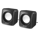 BUFFALO　スピーカー USB電源 3.5mmステレオミニ接続 ブラック BSSP105UBK
