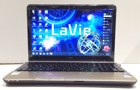 NEC Lavie LS150/H Windows7搭載モデル CPU： Pentium B970 2.3GHz