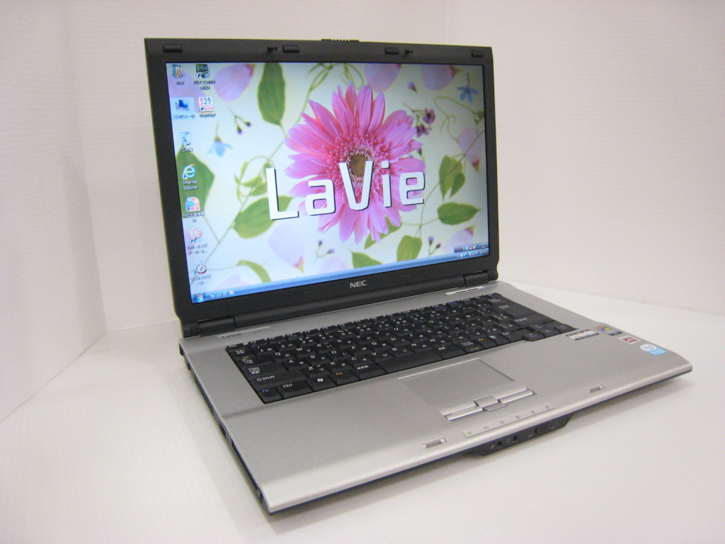 NEC LaVieノートパソコンWindows vista