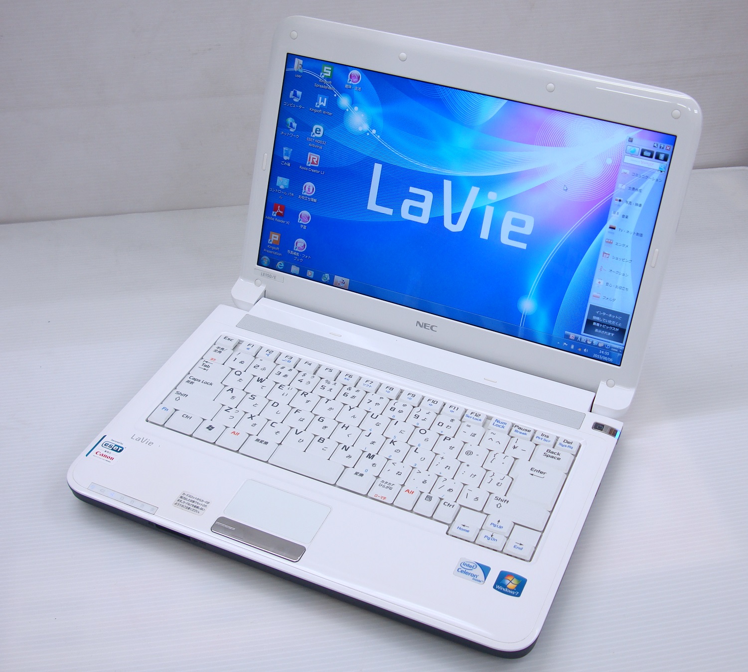 本日限定特価☆美品☆白映える☆NEC LaVie LE150M