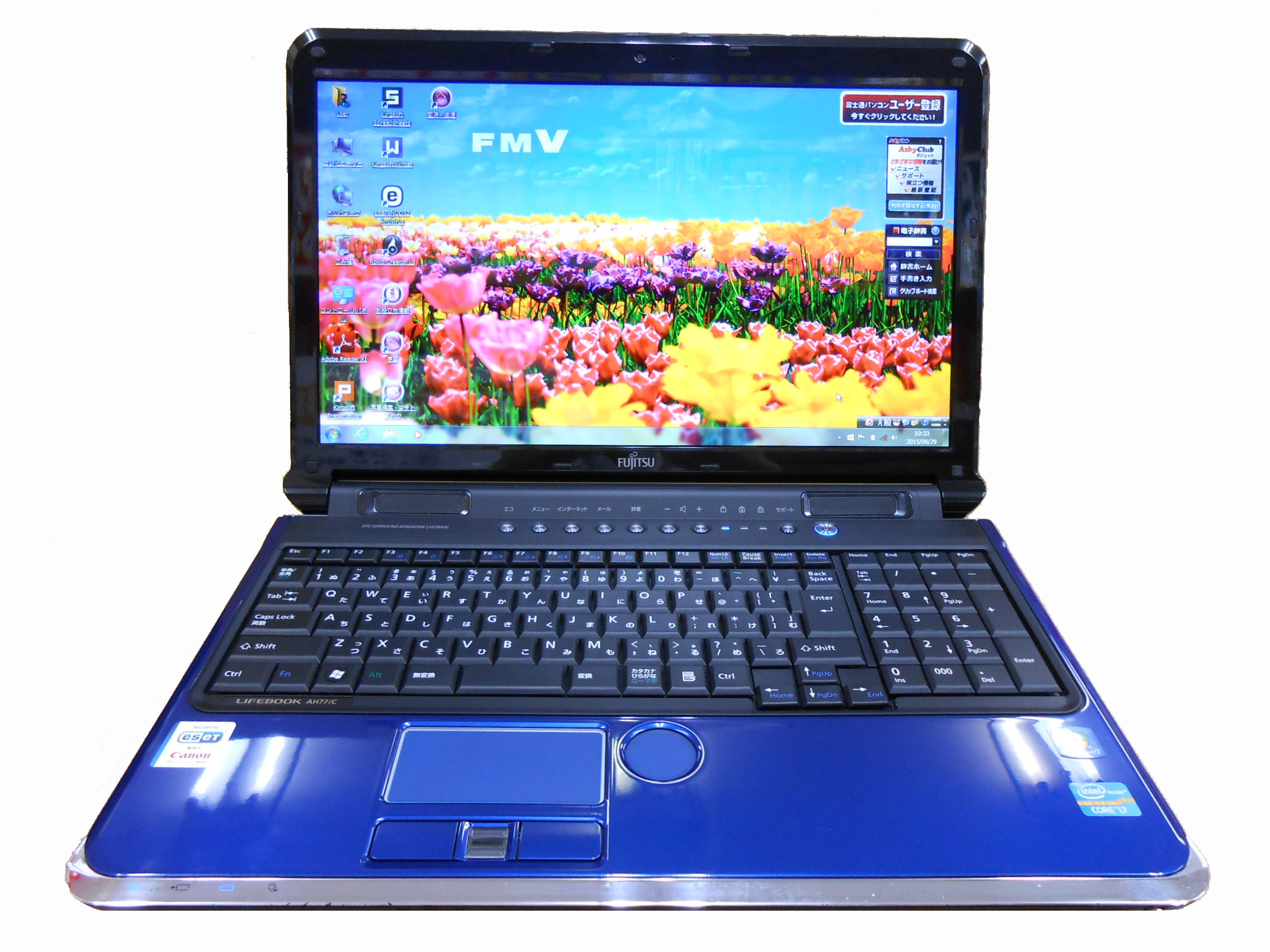 Core i7搭載】富士通 LIFEBOOK AH77/C CPU:Core i7-2630QM 2.0GHz