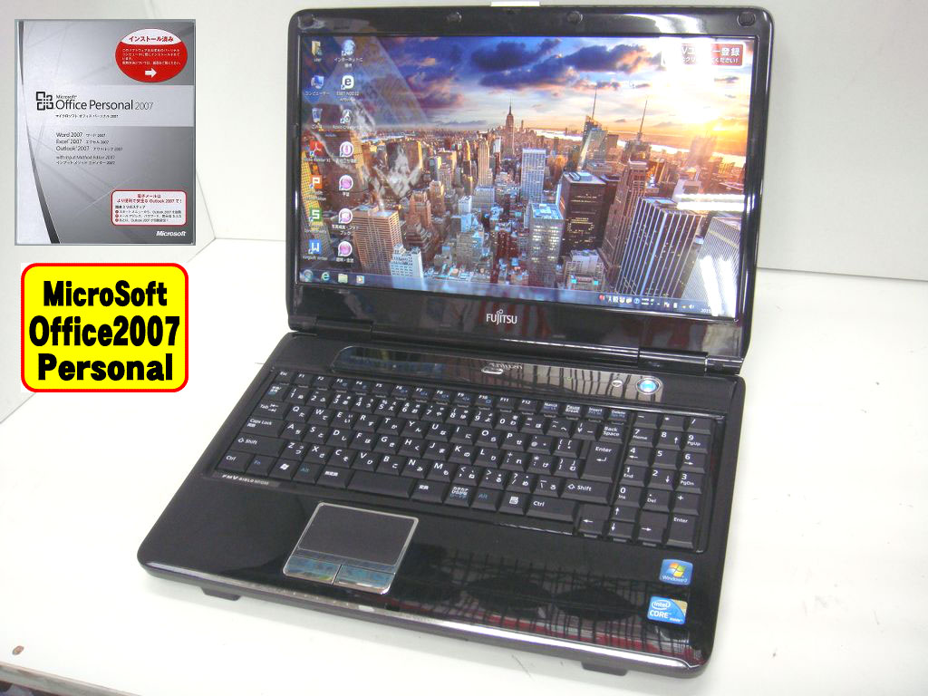 富士通 FMV-BIBLO NF/G50 CPU：Corei3-M330 2.13GHz / メモリ：4GB ...
