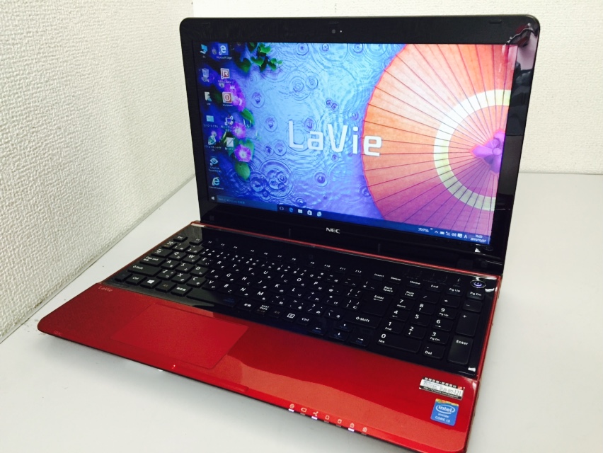 NEC Lavie S PC-LS350SSR CPU:Core i3 4000M 2.4GHz / メモリ:4GB