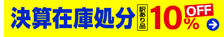 在庫処分市 10%OFF