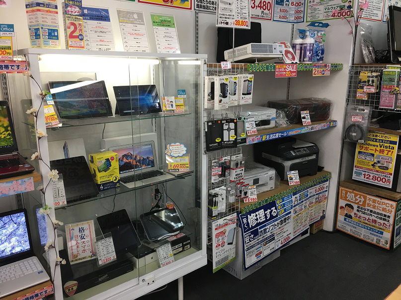 パソコン市場 鹿児島店 店内02