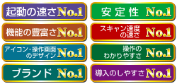 その他11項目でNo.1を獲得