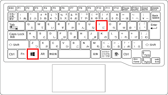 手動での日時調整方法 ①