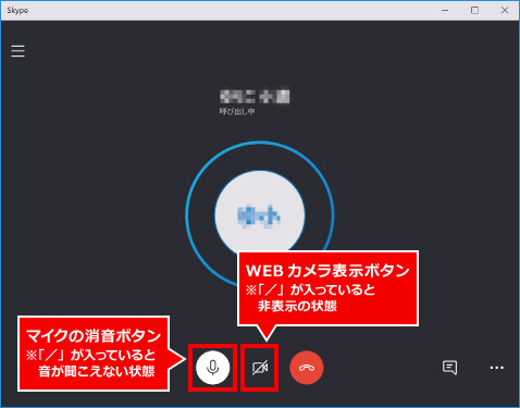 Skypeの利用方法 ⑭