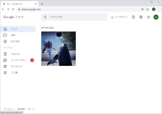 Googleフォトの利用方法 ⑮